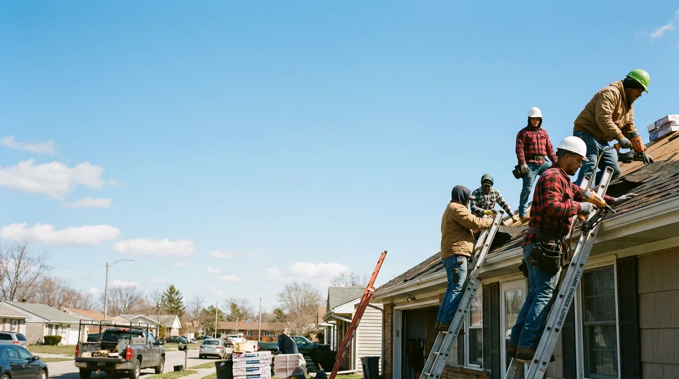 Roofing in Reeseville, WI near me